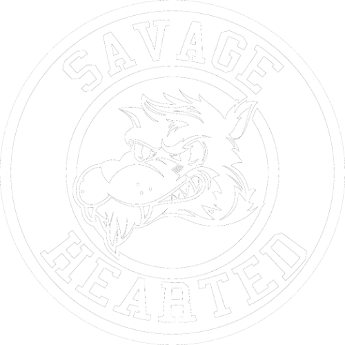 Savage Wolf Logo - Savage Hearted Clothing