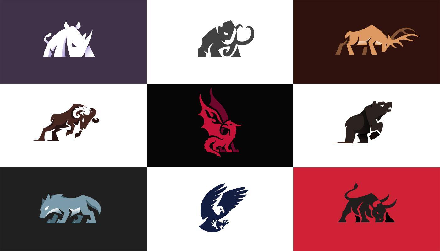 Animals Logo - Charging animal logos on Behance
