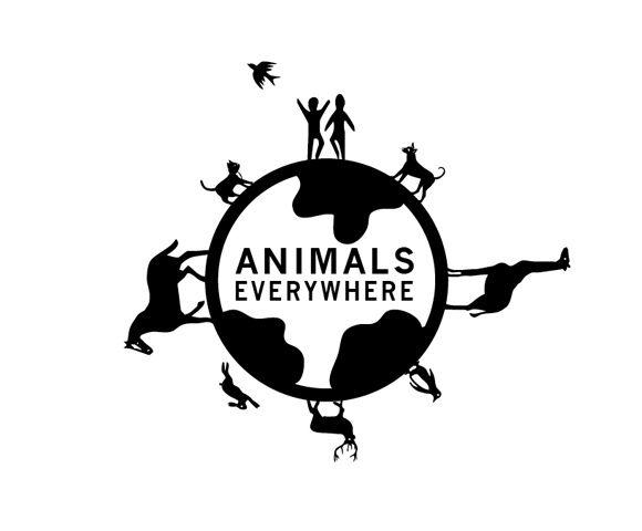 Animals Logo - Animals Everywhere Logo | Logo for the Palo Alto Humane Soci… | Flickr