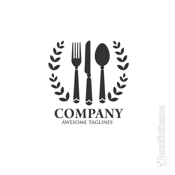Restrunts Logo - Restaurants, Cafe, Fast Food Vintage Style Logo - ExoticTheme