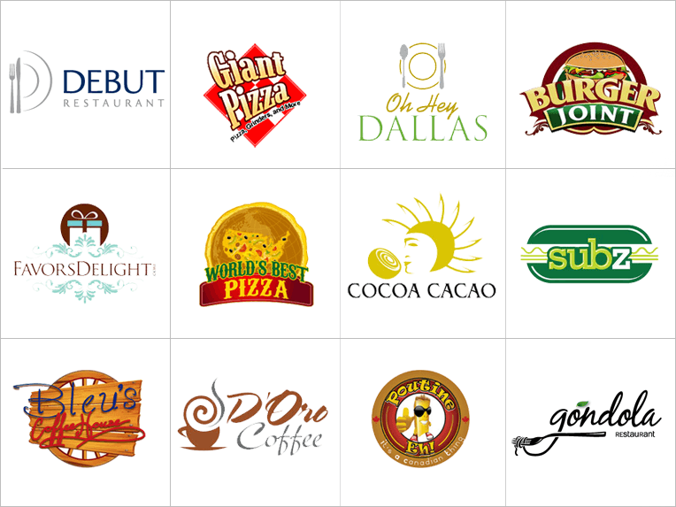 Custom Restaurant Logo - Restaurants Logo Designs by DesignVamp® for $39