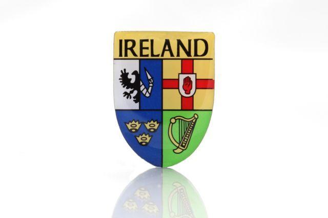 Harp Flag Logo - Irish Ireland Crest Harp Flag Crowns Metal Pin Badge Lapel | eBay