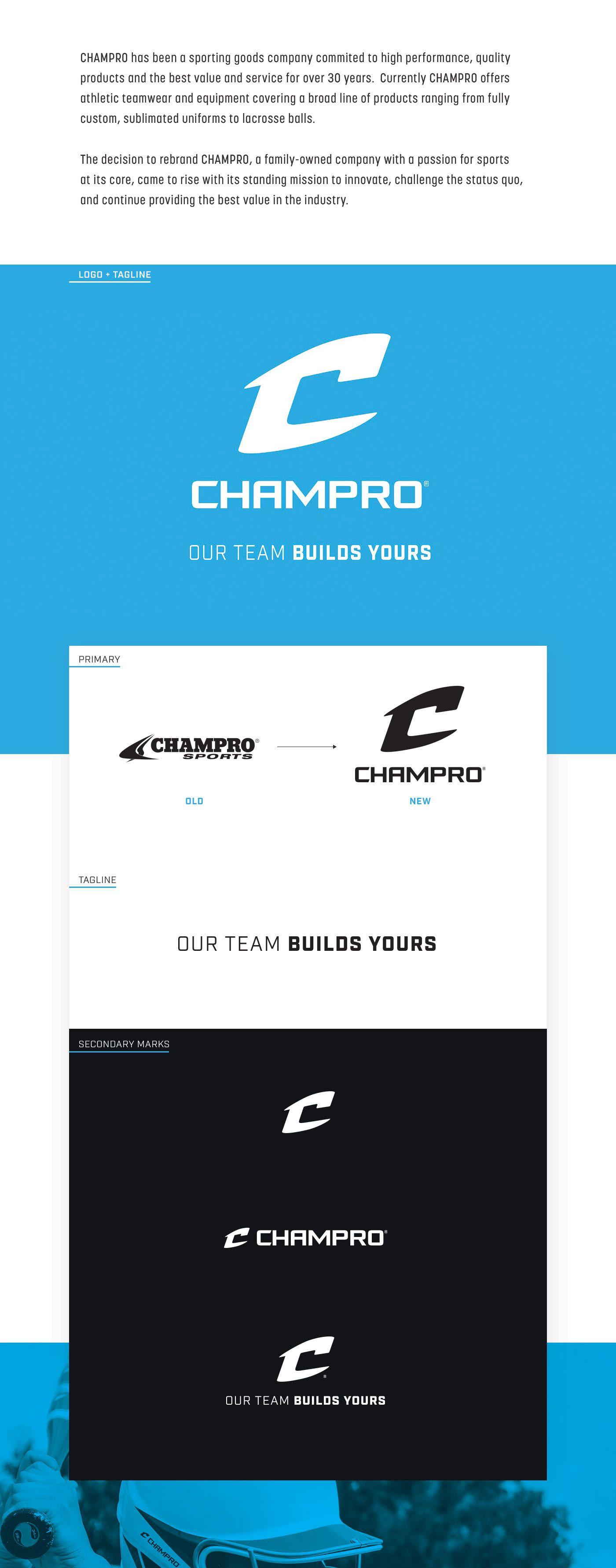 Champro Logo - Champro Rebrand