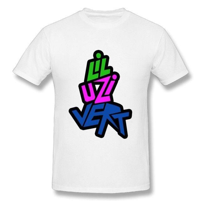 Lil Uzi Vert Logo - Popular Men lil uzi vert logo T shirt Great Design Tees 3D Print T