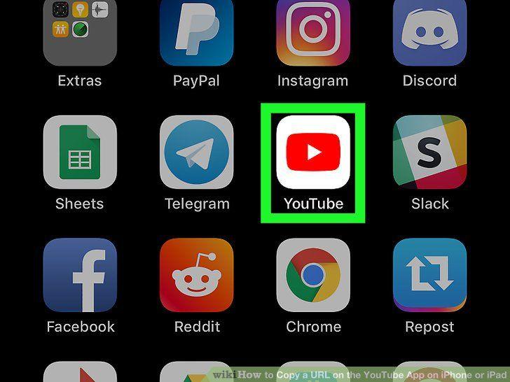 iPhone YouTube App Logo - How to Copy a URL on the YouTube App on iPhone or iPad: 5 Steps