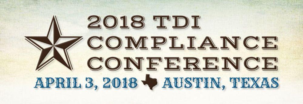 TDI TX Logo - Compliance Conference – 2018