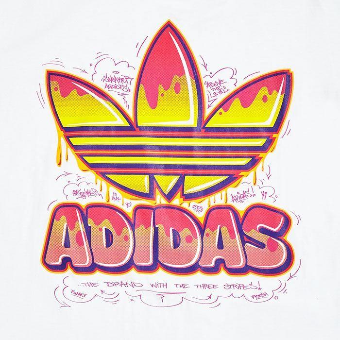 Addias Logo - Adidas Originals Unisex Tee T-Shirt Adidas Logo in Black Blue Grey ...