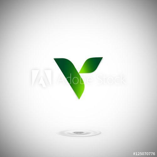 V -shaped Logo - V, Logo V, Letter V, Symbol V, Icon V this stock vector