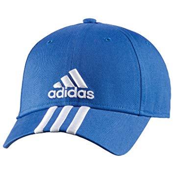 Blue and White Adidas Logo - Adidas Performance 3S Cap, Blue White White: Amazon.co.uk: Sports