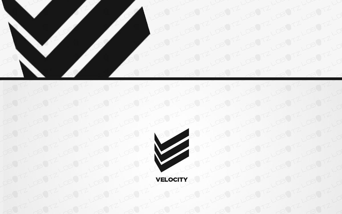 V -shaped Logo - Letter V Logo Design For Sale Stunning Brand Logo - Lobotz