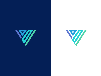 V -shaped Logo - V / logo design by Deividas Bielskis #Design Popular #Dribbble ...