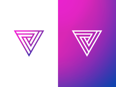 V -shaped Logo - V Logo by Daniele De Santis | Dribbble | Dribbble