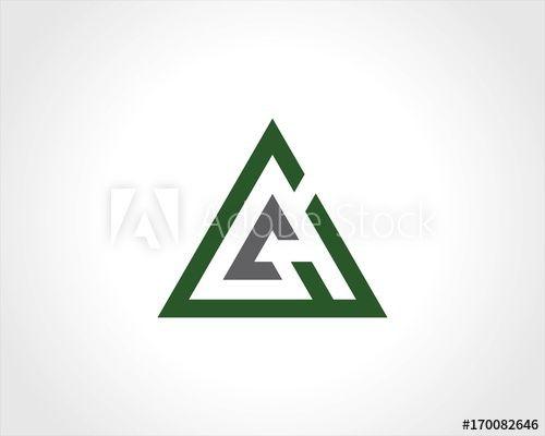 Green Triangle Company Logo - green triangle company logo - Buy this stock vector and explore ...