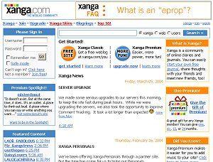 Xanga.com Logo - katsclass.com