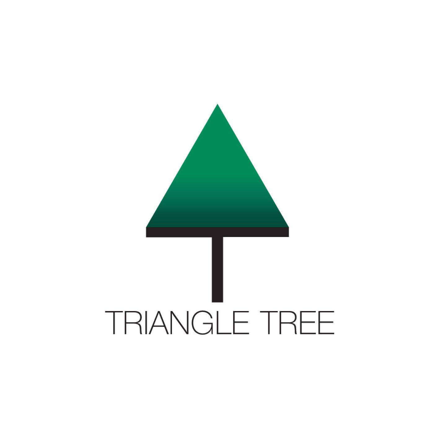 Green Triangle Company Logo - Triangle Tree