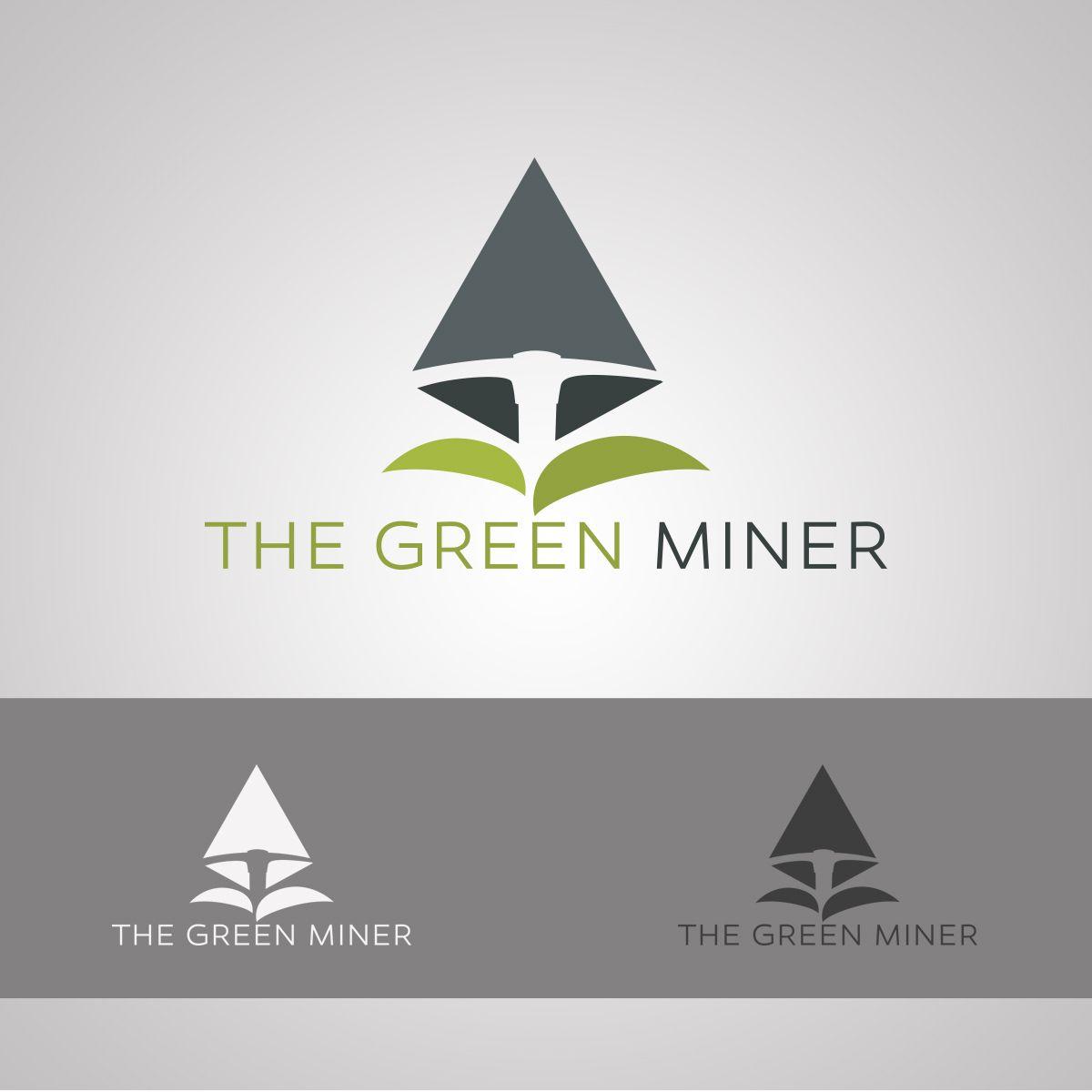 Green Triangle Company Logo - Modern, Bold, It Company Logo Design for The Green Miner by 21.owl ...