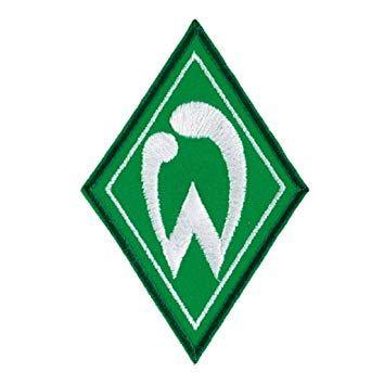 Green and White Diamond Logo - Sv Werder Bremen Patch Logo Diamond Design SVW: Amazon.co.uk: Sports ...