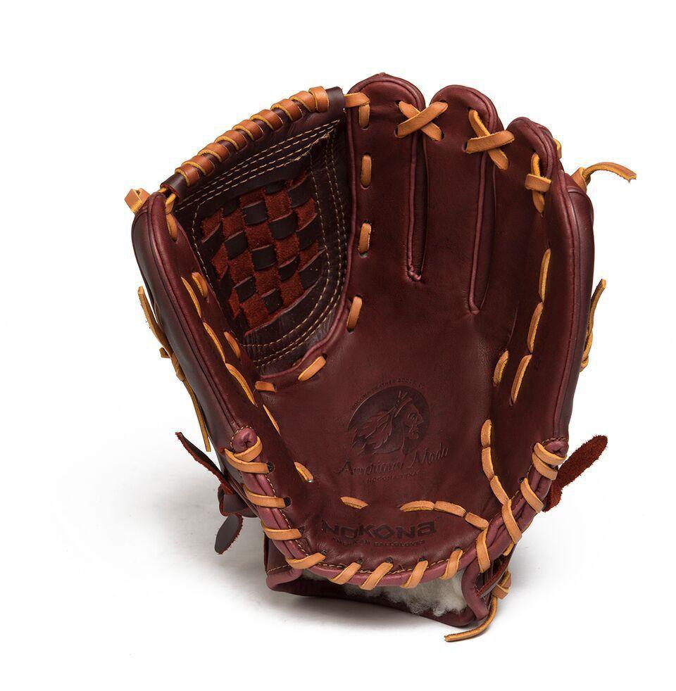 Baseball Glove Bat Logo - SPC Sports Nokona Bloodline 12 Pitcher's Baseball Glove P1