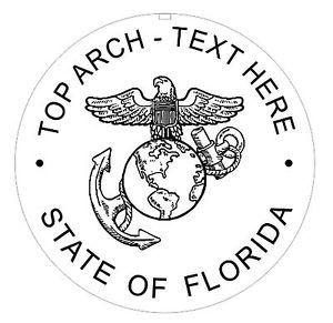Shiny Globe Logo - Eagle Globe Anchor Marine Corps Logo Embosser Circular Layout Shiny