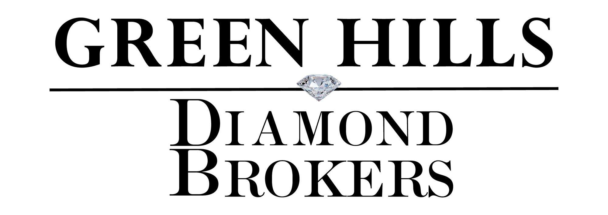 Green and White Diamond Logo - Home Hills Diamond BrokersGreen Hills Diamond Brokers
