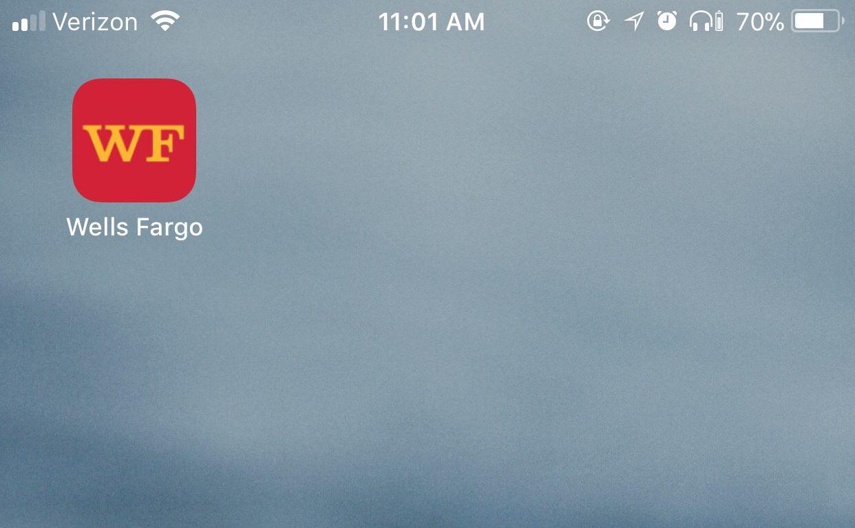 Wells Fargo App Logo - The Wells Fargo app icon has been blurry for about two years now