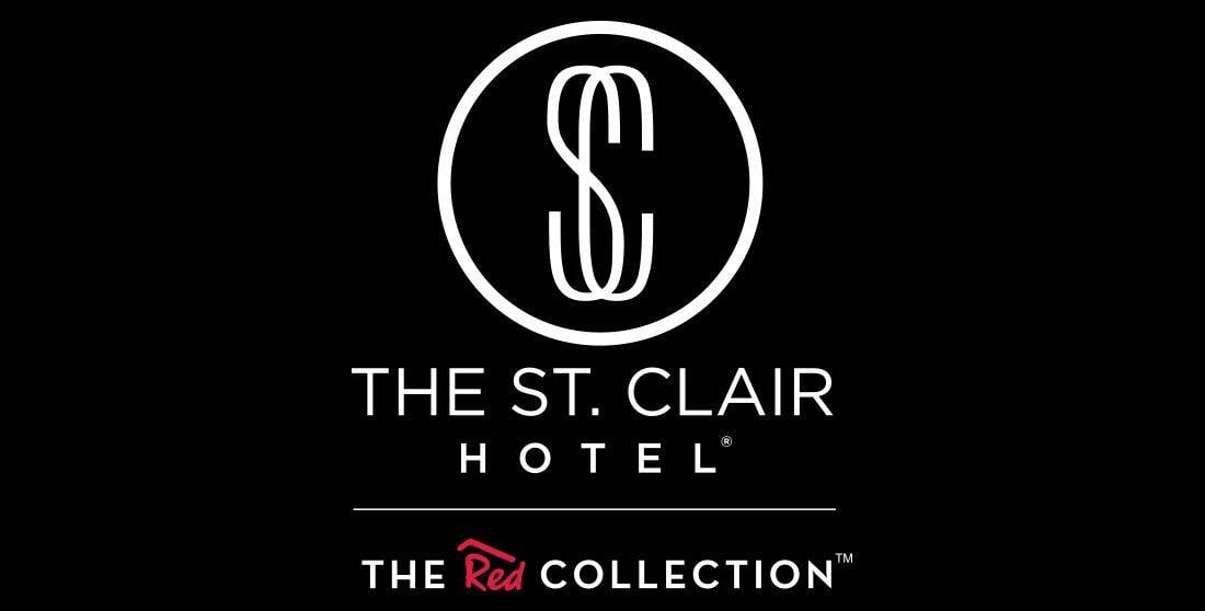 Small Red Roof Inn Logo - The St. Clair Hotel Mile. The Red Collection