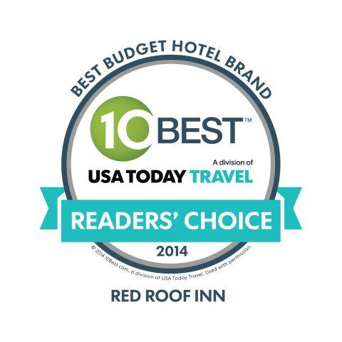 Small Red Roof Inn Logo - Red Roof Inn Awarded Best Budget Hotel Brand By USA Today Readers