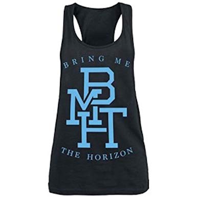 Horizon Blue Logo - Bring Me The Horizon Blue Logo Womens Vest (XL): Amazon