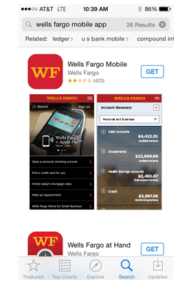 Wells Fargo App Logo - Mobile Banking Security and Safety