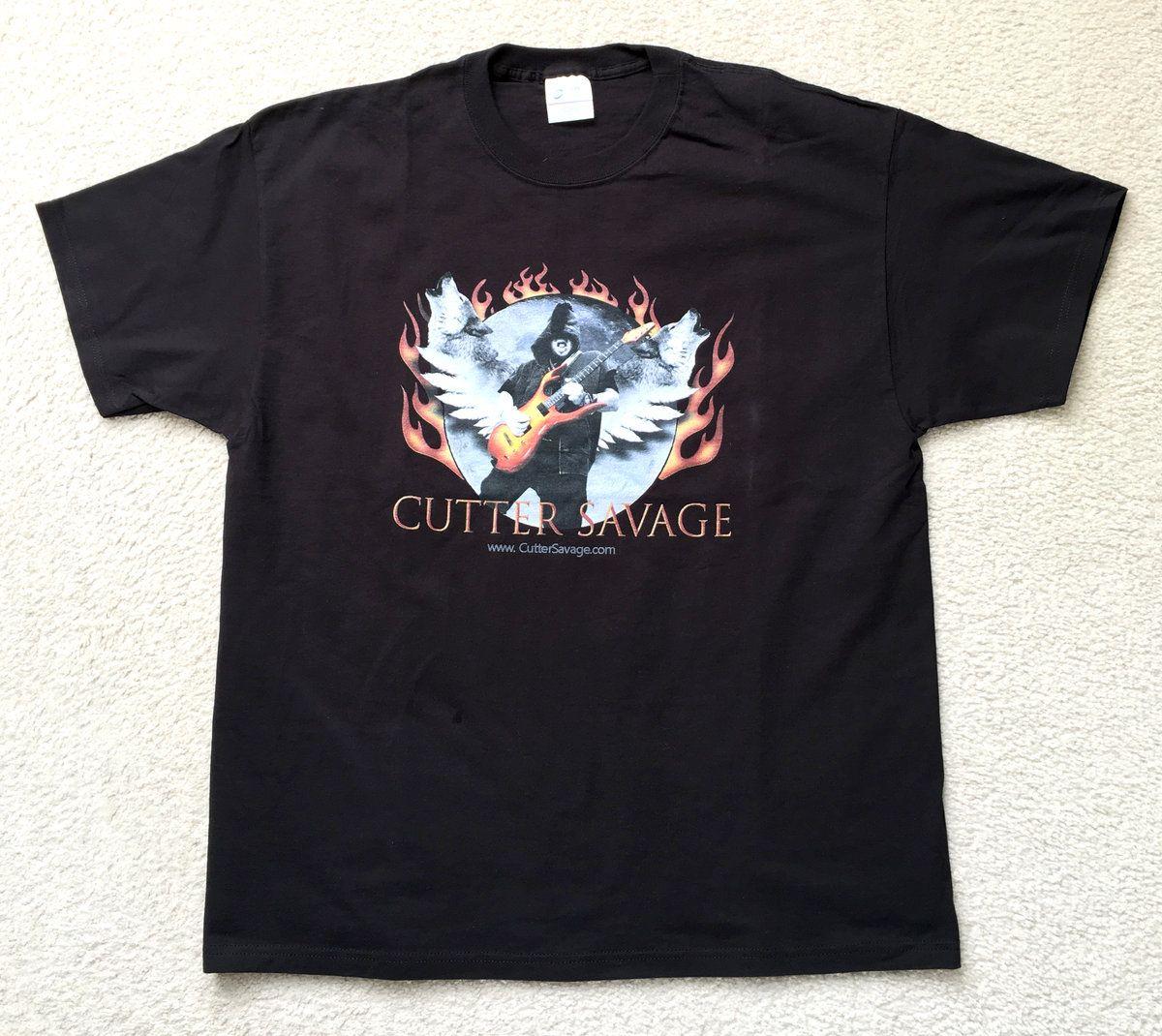 Savage Wolf Logo - Cutter Savage Wolf Wings T Shirt