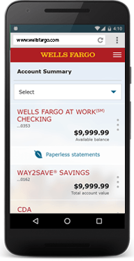 Wells Fargo App Logo - Mobile Phone Banking with WF.com
