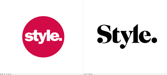 Style Network Logo - Brand New: Style Finally Looks Stylish