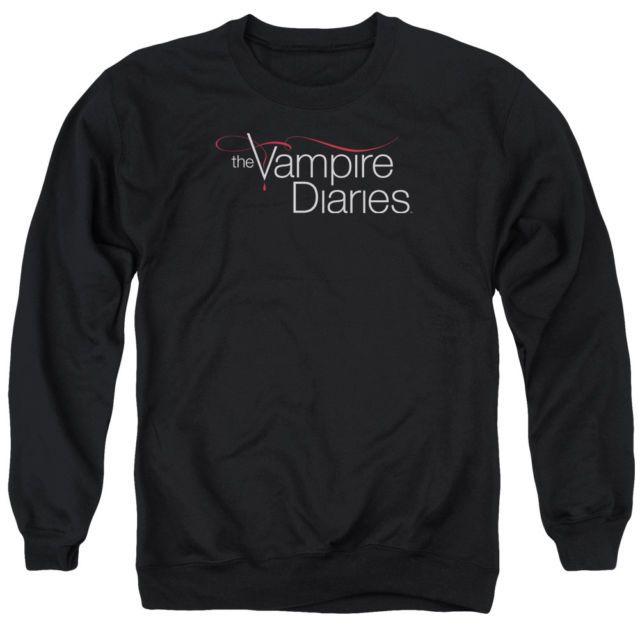 Vampires Men Logo - Vampire Diaries TVD Logo Pullover Hoodies for Men or Kids Small