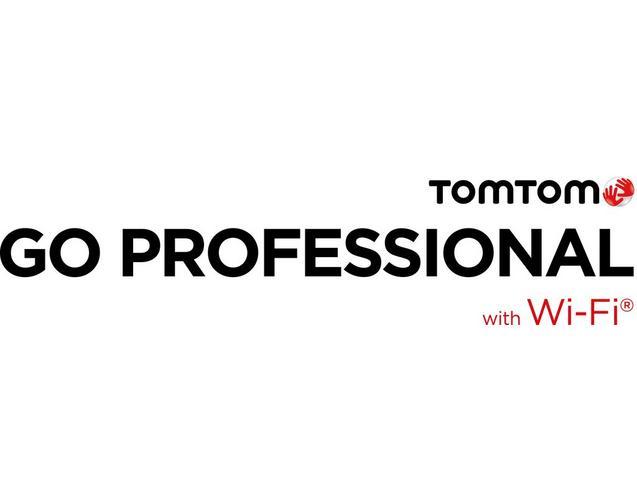 TomTom Logo - TomTom Go Professional 6200 HGV Sat Nav Lifetime Full Europe Maps 6