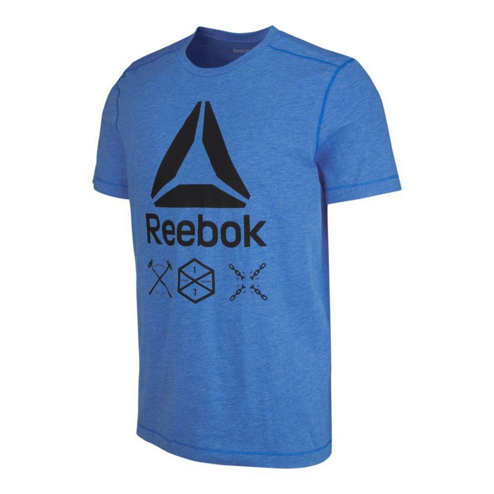 Horizon Blue Logo - Custom Best Looking Reebok Apparel For Men - Reebok Horizon Blue Bk ...