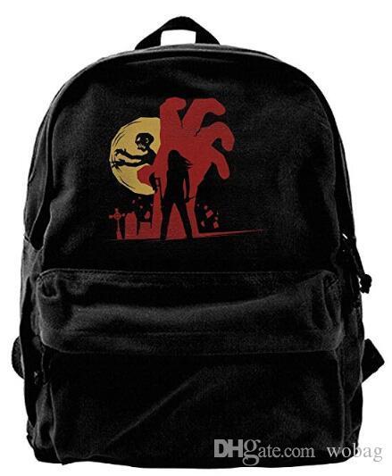 Vampires Men Logo - Buffy The Vampire Logo Fashion Canvas Shoulder Backpack Backpack For ...