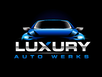 Luxury Auto Logo - Luxury Auto Werks logo design - 48HoursLogo.com