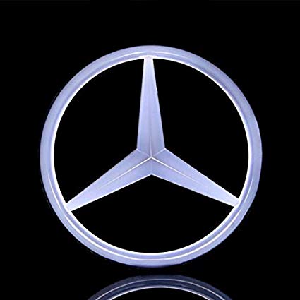 Star and White R Logo - Amazon.com: Auto Sport White LED Emblem Car Logo Grid LED Badge ...