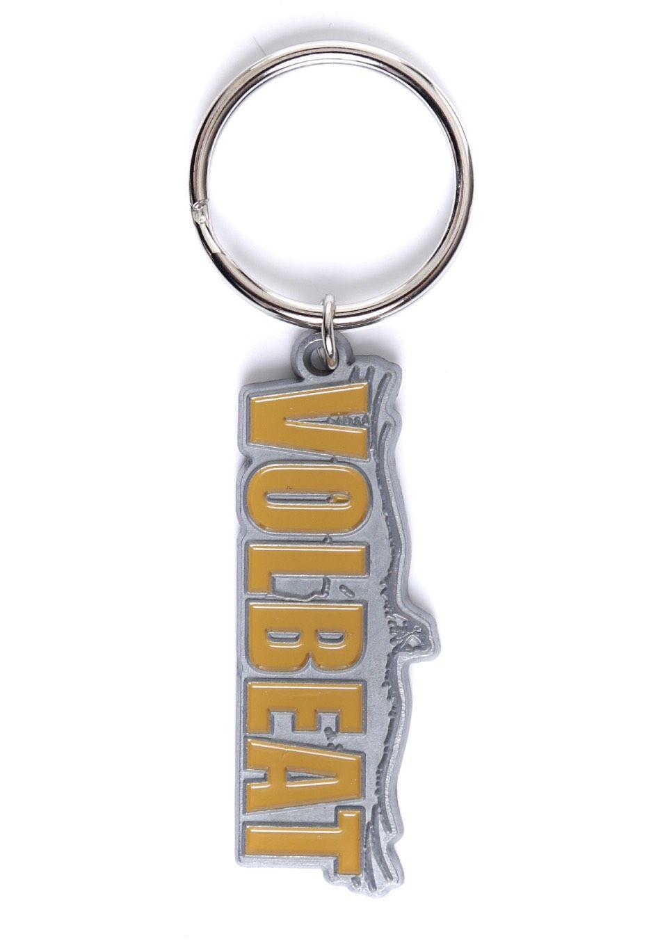 Volbeat Logo - Volbeat - Logo - Keyring - Official Hard Rock Merchandise Shop ...