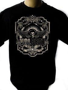 Volbeat Logo - VOLBEAT LOGO Black New T-Shirt Fruit of the Loom ALL SIZES | eBay