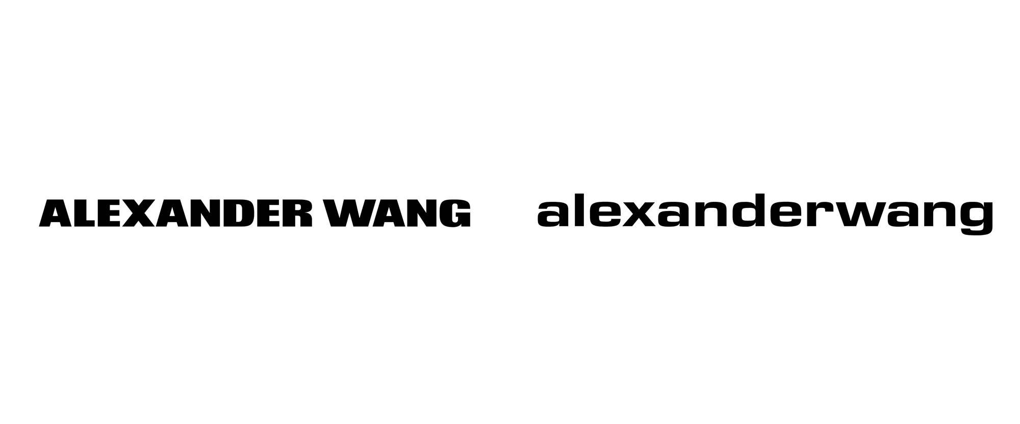 Alexander Wang Logo - Brand New: New Logo for Alexander Wang