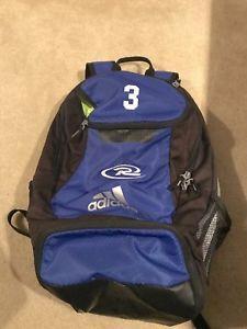 Blue Rush Logo - ADIDAS Climaproof Stadium Team Gear Up Soccer Backpack Blue w/ Rush ...