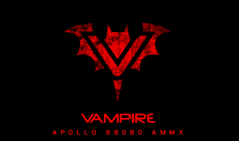 Vampire Logo - Commodore Amiga 600 Vampire mount solution
