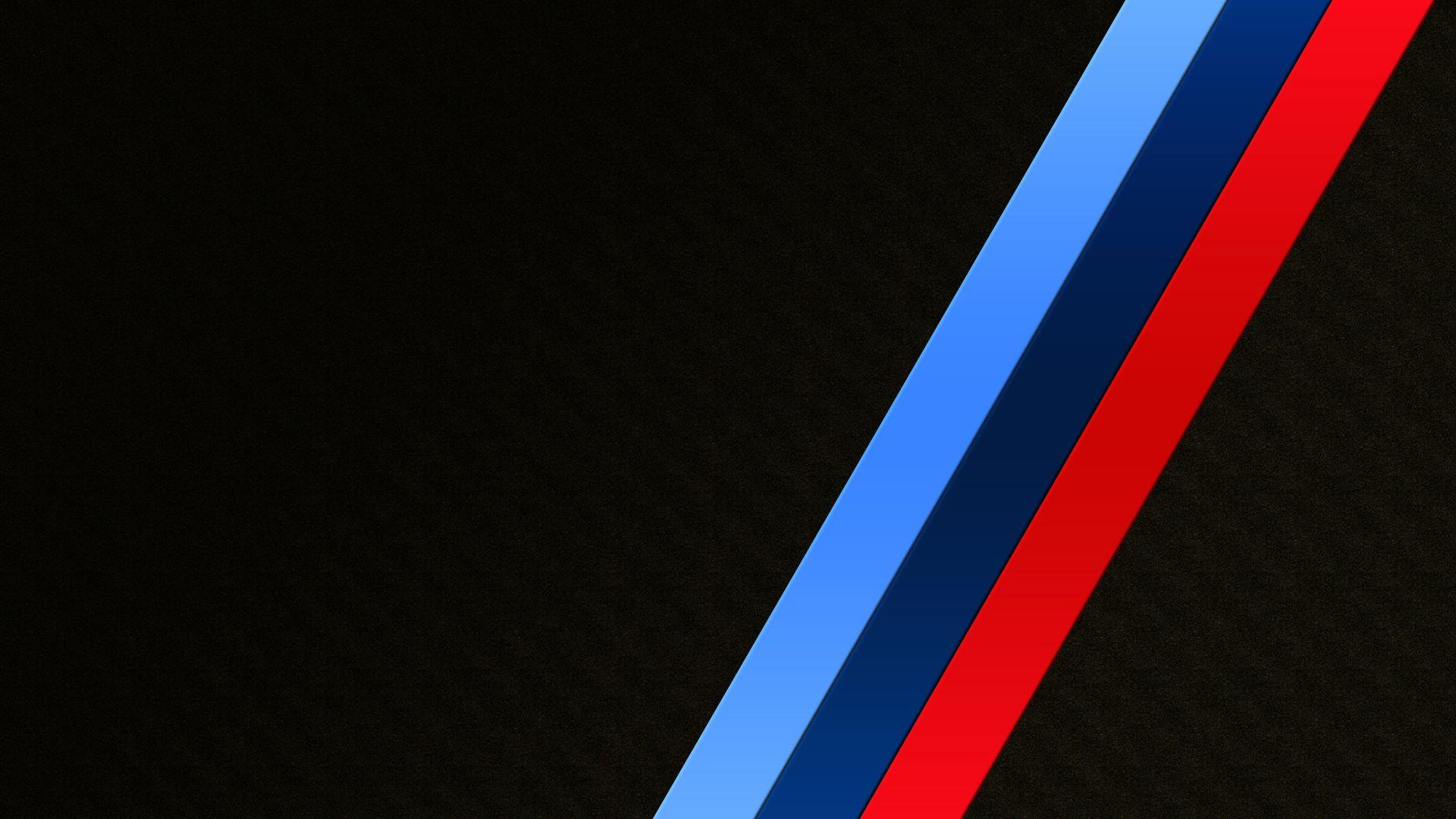 Blue Striped M Logo - Stripe Logos