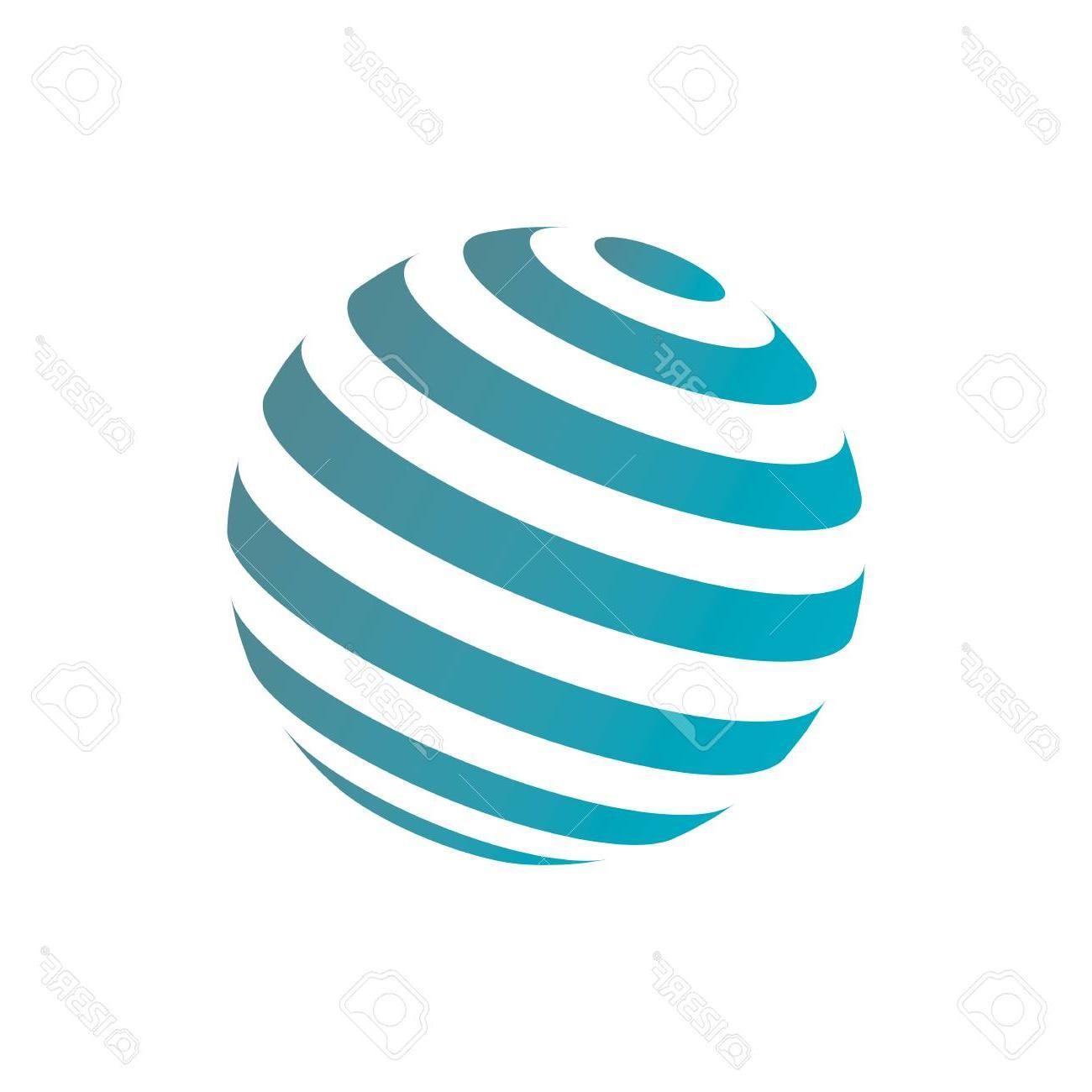 Striped Sphere Logo - Striped Sphere Logo | www.topsimages.com