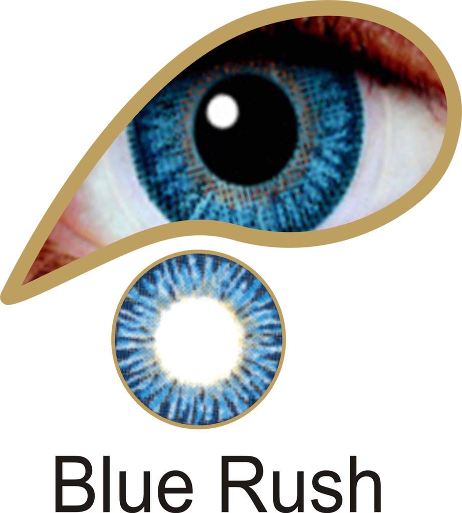 Blue Rush Logo - Blue Rush - MesmerEyez Wholesale