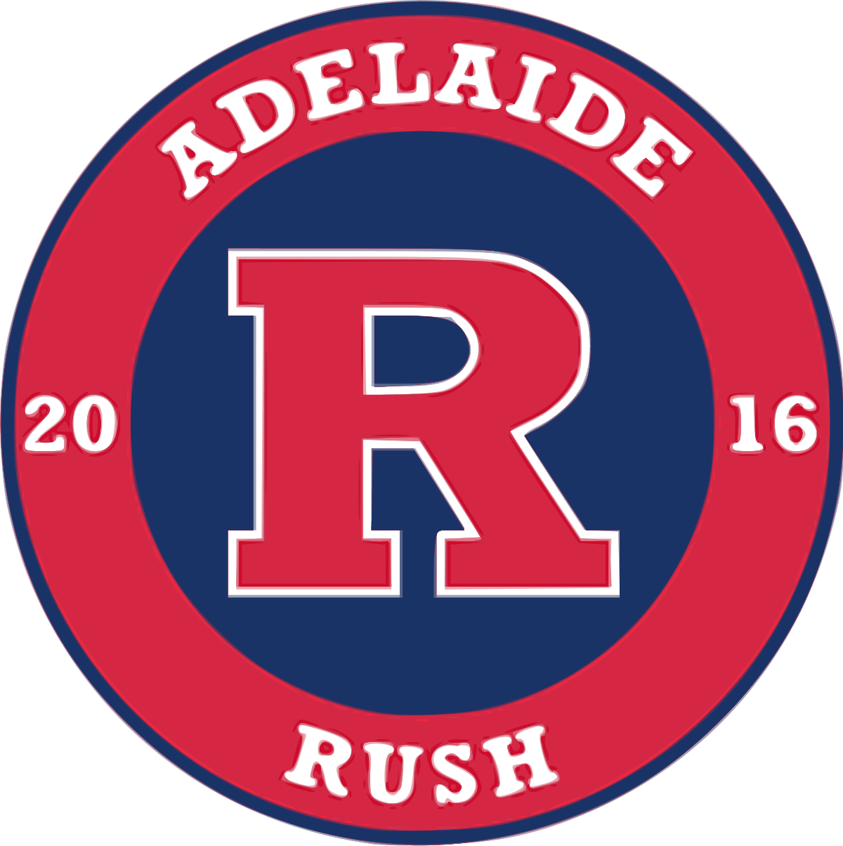 Blue Rush Logo - Adelaide Rush