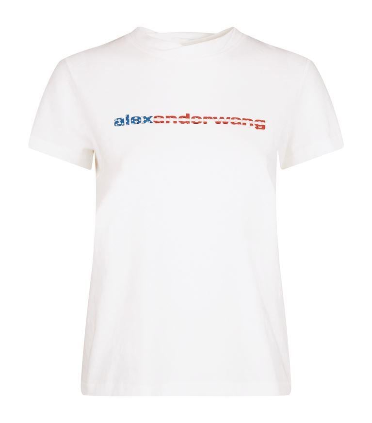 Alexander Wang Logo - Alexander Wang Logo T-Shirt | Harrods.com