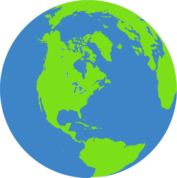 Striped Globe Logo - Blue White Globe Logo & Vector Design