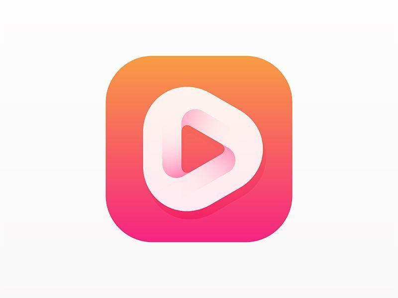 Good App Logo - Player Icon. Icon, Modern logo and Colour gradient